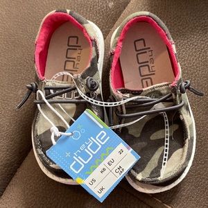 Girls hey dude shoes
